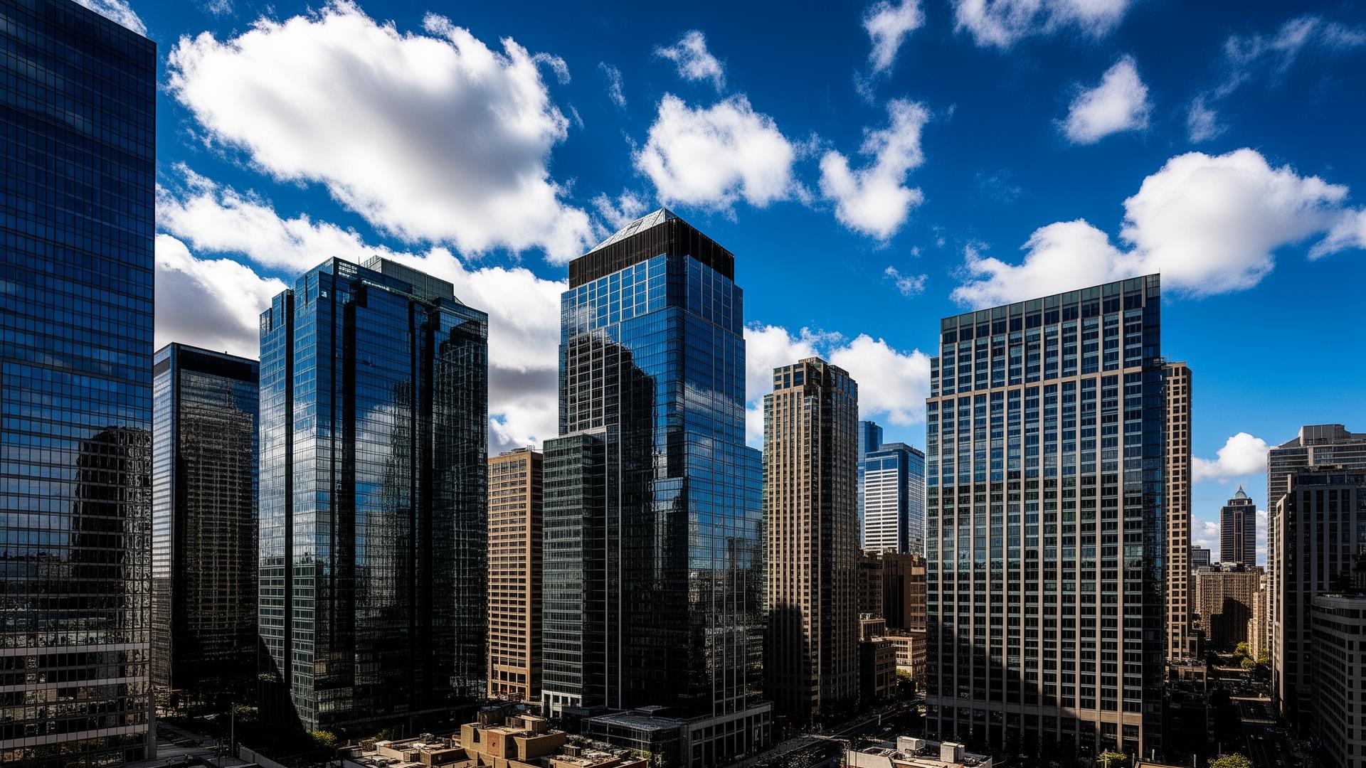 Quartier d'affaires corporate